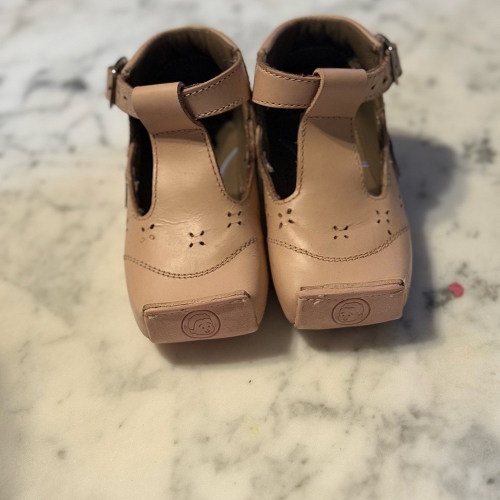 Adorable Tan Baby Walker Shoes